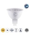 GLOBOSTAR® BEAMO 60116 Σποτ GU5.3 MR16 LED 7W 700lm 38° DC 12-24V IP20 Θερμό Λευκό 2700K - Lumileds SMD Chip - Μ5 x Π5 x Υ4.2cm - 3 Χρόνια Εγγύηση